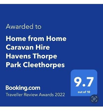 Home From Home Caravan Hire Havens Thorpe Park 克利索普斯 外观 照片